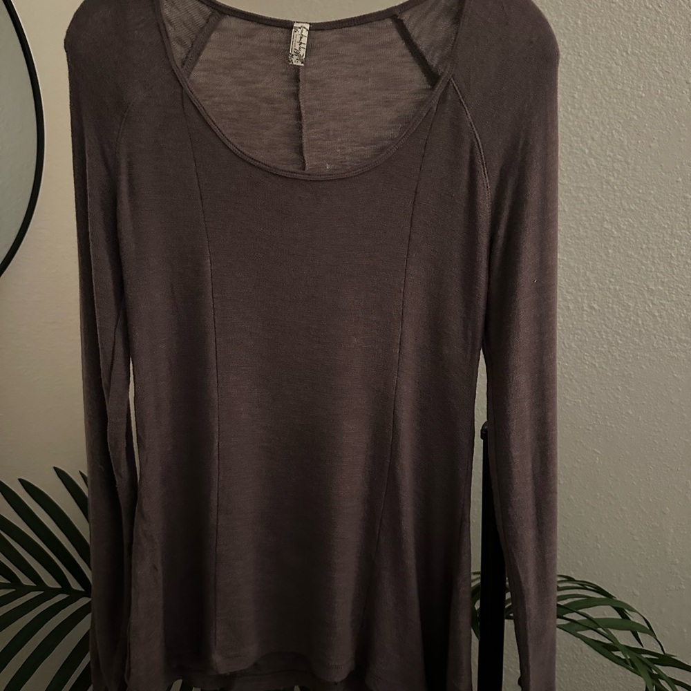 Free people long sleeved top